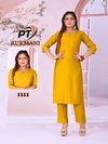 Rukhmani Vol 2 By Pt Vertical Plan Wholesale Kurti Wth Bottom Suppliers In Mumbai
